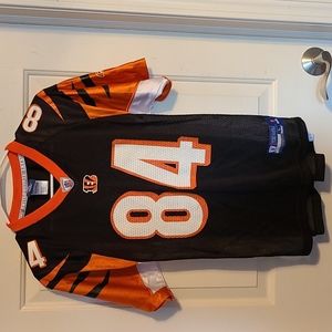 Certified NFL Cincinnati Bengals Jersey (#84, Gresham), children's size 14-16